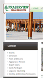 Mobile Screenshot of fraserviewcedar.com